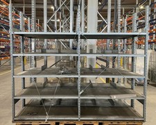 SSI Schäffer R 3000 Fachbodenregal Steckregal Grund und Anbaufeld Tiefe 600 mm