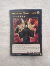 BLRR-EN058 Norito the Moral Leader Ultra Rare 1st Edition YuGiOh Card