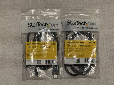 4x StarTech USB-C to HDMI Cables 3ft/1m (CDP2HDMM1MB)