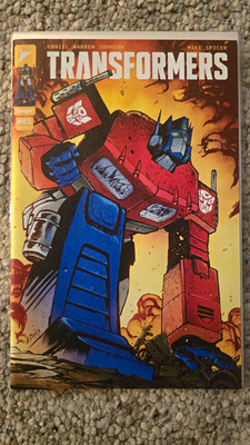 Transformers #1 Skybound Comics Daniel Warren Johnson 1st Print NM