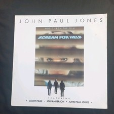 JOHN PAUL JONES- SCREAM FOR HELP- VINYL LP 7801901 GERMANY LED ZEPPELIN 