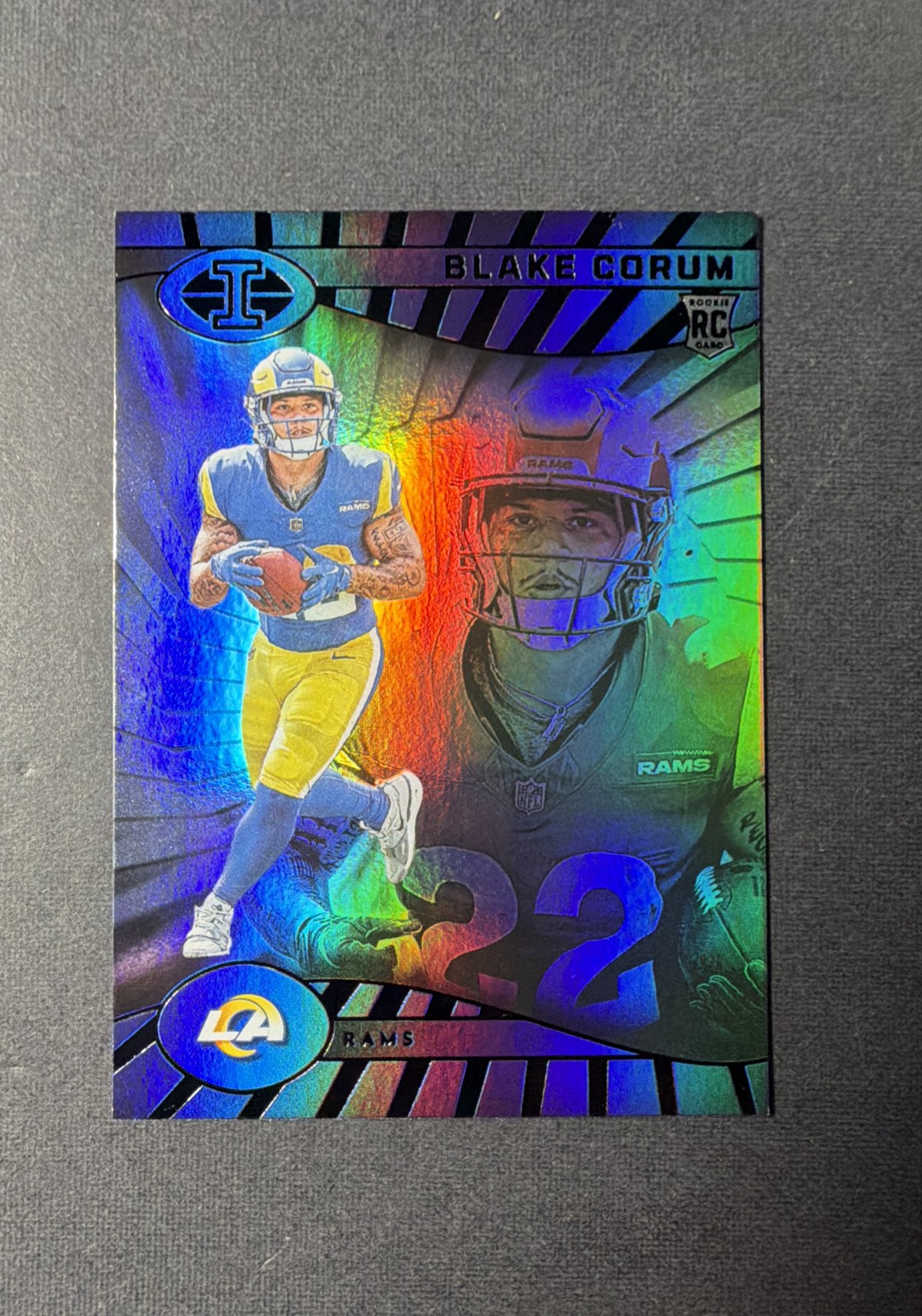 2024 Panini Illusions - Blake Corum #54 Trophy Collection Dots (RC)