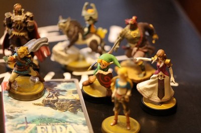 Nintendo Amiibo The Legend of Zelda : Breath of the Wild Set - LOT of Figures