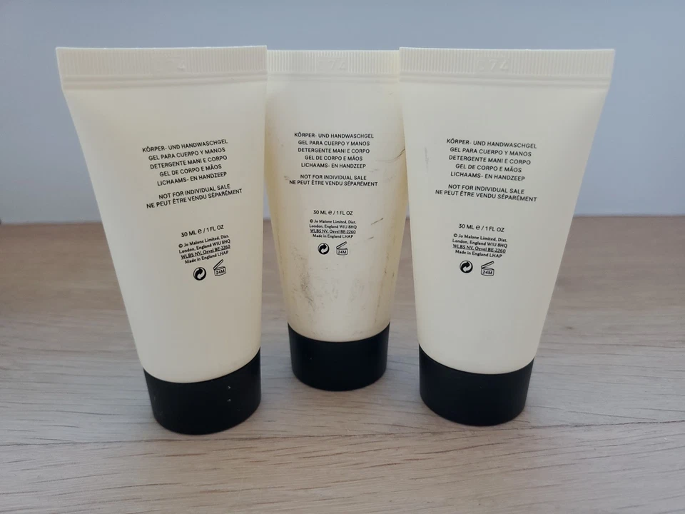 3x Jabón de manos corporal Jo Malone London lima albahaca y mandarina 1 oz 30 ml nuevo sin caja  Foto 3 de 3