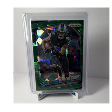Panini Prizm 2025 Exclusive Green Ice Jahmyr Gibbs #74 Detroit Lions NFL