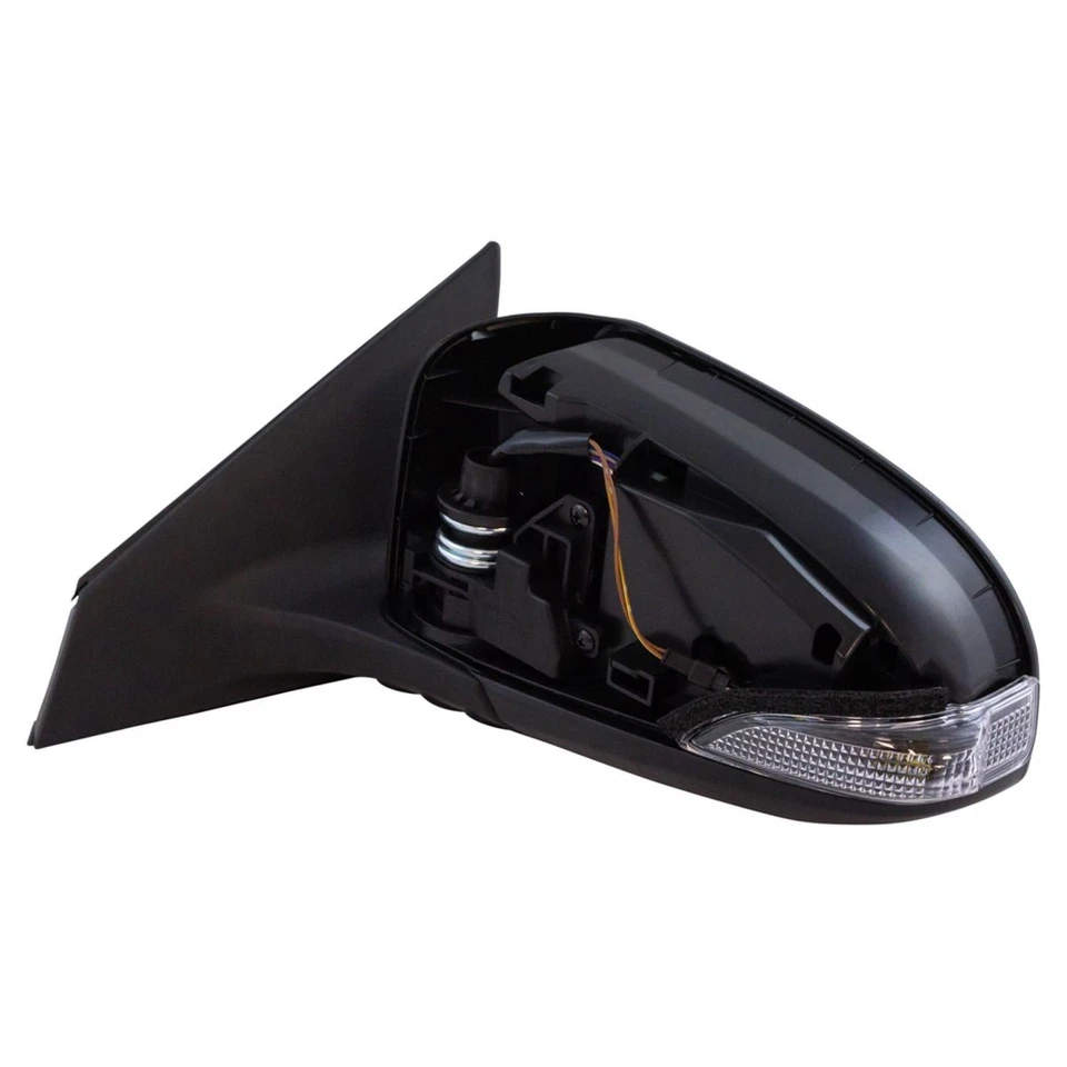 Espelho potência sinal de memória aquecido preto liso driver esquerda LH para Toyota Avalon - Imagem 4 de 4