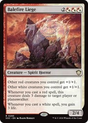Balefire Liege 295 Commander: Secrets of Strixhaven