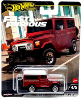 Hot Wheels Premium Auto Fast & Furious Car Toyota Land Cruiser FJ43 4/5