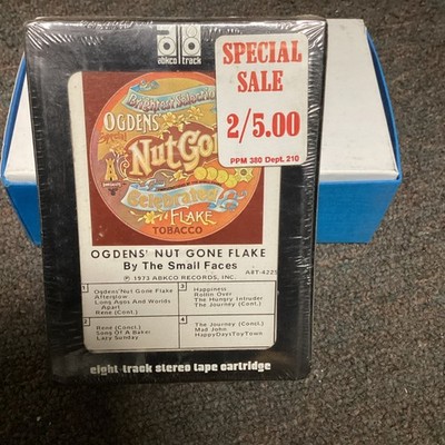 New 8 Track tape Sealed.  Small Faces. Ogden s Nut Gone Flake
