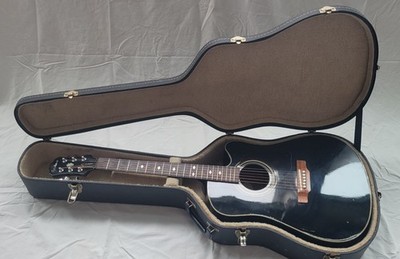 RARE 1993 Vintage Epiphone Acoustic Electric Guitar w/Case