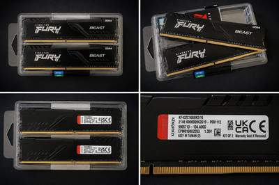 Kingston FURY Beast 16GB (2x8GB) DDR4-3200 CL16 KF432C16BBK2/16
