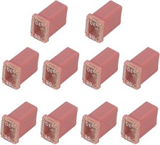 30 Amp FMM Fuses 10 Flosser Micro Cartridge Fuse Type
