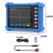 Handheld-Digitaloszilloskop 250kHz 2.5MS/s Tragbar TFT Oszilloskop Auto-Messung