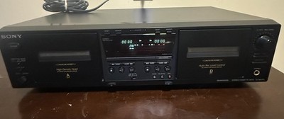 Vintage Sony TC-WE475 Dual Cassette Deck Serviced Mint Heads Dolby HX