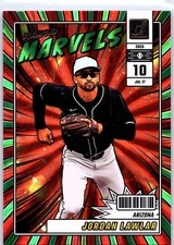 2025 Donruss Diamond Marvels Green Laser Jordan Lawlar Arizona Diamondbacks