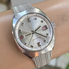 Vintage RADO MARCO POLO men's automatic watch Date swiss 1960s