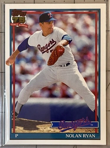 2026 Topps Series 1 - 1991 Topps Baseball Nolan Ryan #T91-97
