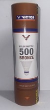 Victor 500 Bronze Shuttlecock Pack (White x6)