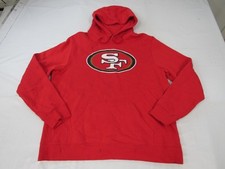 New -Flaw- San Francisco 49ers Mens Size XL XLarge Red Hoodie