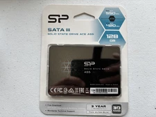 Silicon Power A55 128GB SSD 2.5" SATA III 3D NAND SLC Cache – Brand New Sealed