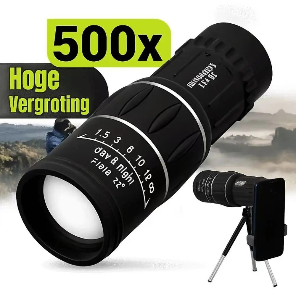16X52 Mini Monocular Telescope High Powered for Adults, Birt