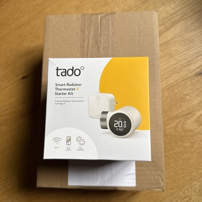 tado Smart Radiator Thermostat x + Bridge X Starter kit, NEU&OVP versiegelt