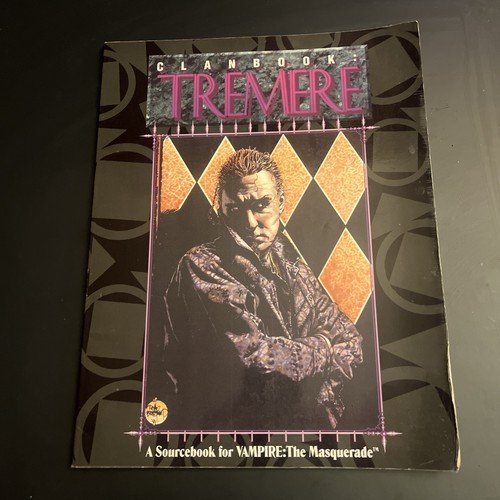 Clanbook Tremere Vampire: The Masquerade White Wolf WW2057 Roleplaying Game RPG