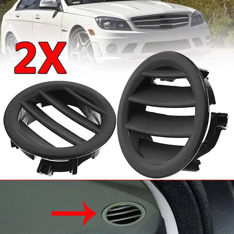 1 Pair Left&Right Air AC Vent For Mercedes For-Benz W204 C Class C300 C350 C630