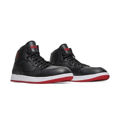 Nike Air Jordan Mid Access Black Gym Red Sneaker AR3762 001 Mens Size