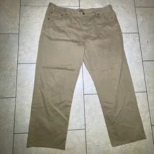 The Foundry Supply Co Pants Men's Size 44x30 Brown Flex Chino Straight Leg New