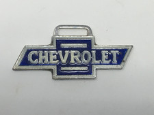 Chevrolet Bowtie Emblem Metal Keychain, Chevy Key Ring Fob Accessory