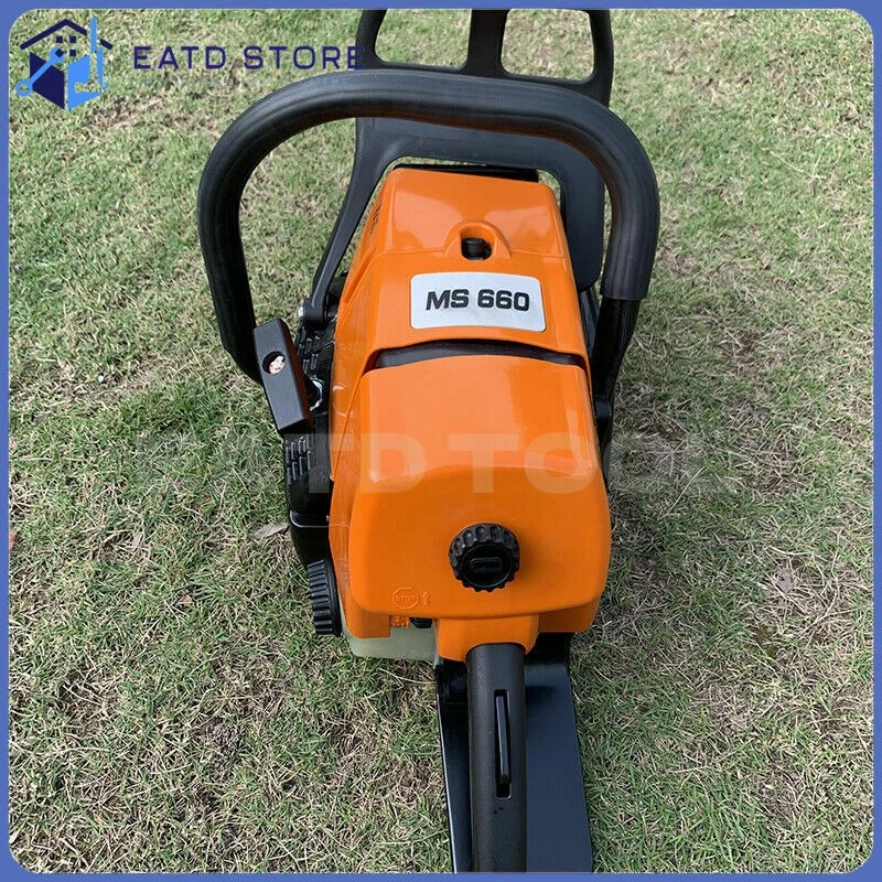 92CC chainsaw 32" blade bar chain 2 strokes petrol mill saw chain MS660 Gasoline - Image 2 of 3