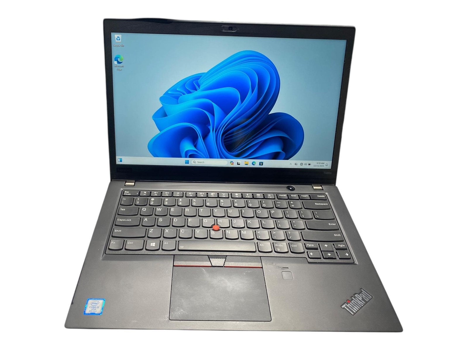 Lenovo ThinkPad T480s, 14-Inch Laptop, with Intel Core i5-8350U, Windows 11 Pro