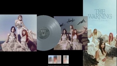 The Warning Everything s Falling Alt Cover Signed Vinyl PRESALE