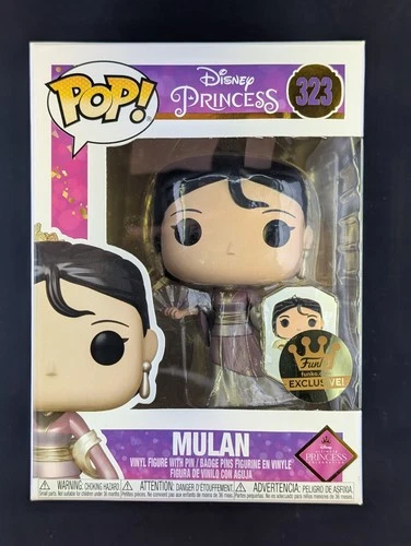 Funko Pop! Vinyl: Disney Mulan Funko (Exclusive) #323 With Pin