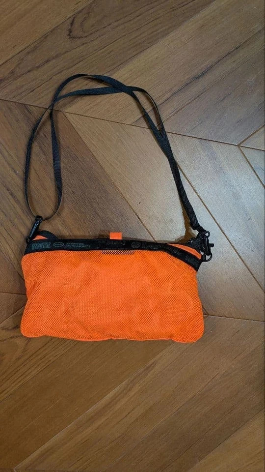 LW Packable Backpack – Bright Orange Lightweight … - image 3