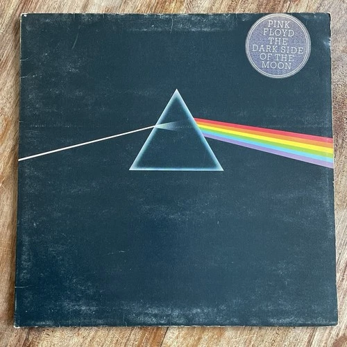 PINK FLOYD - THE DARK SIDE OF THE MOON    VG+/EX- VINYL LP  /  A-4 /B-3