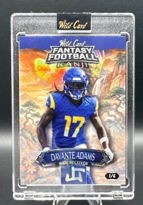 Davante Adams Wild Card 2026 Fantasy Football KANJI 1/6 FMKMOR1-DA Rams