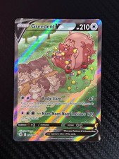 Pokemon Fusion Strike Greedent V 257/264 NM Card on eBay