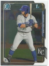 Roman Collins Kansas City Royals 2015 Bowman Chrome Draft Prospect