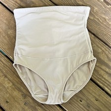 Maidenform Shapewear Girdle High Waist Brief Slimming Beige S
