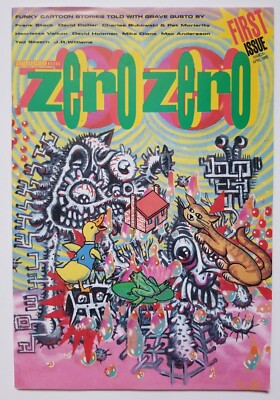Zero Zero #1 (Fantagraphics Book, 1995) Alternative Indie Indy Comic