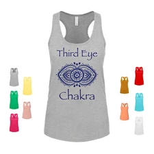 Third Eye Chakra spiritual meditation awareness intuition Women's Tank