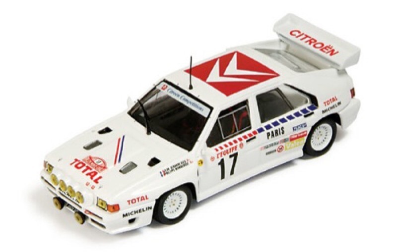 1/43 IXO RAC069 Citroen BX4TC 1986 Monte Carlo Rally #17 Wambegue & View BNMIB