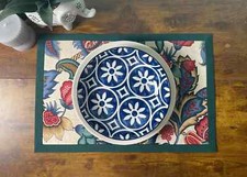 Handmade cotton set of Table runner 4-pieces placemats, high quality