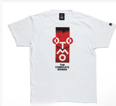 AKIRA Katsuhiro Otomo Exhibition Graphic T-shirt White Size AKIRA Katsuhiro Otomo Exhibition Graphic T-shirt White Size