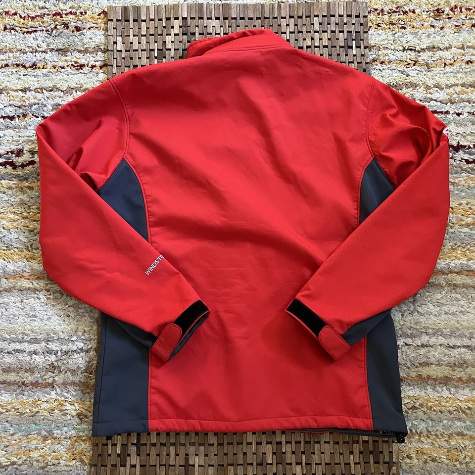 The North Face Summit Series Windstopper Soft Shell Jacket Red Men’s Medium M - Image 3 of 4