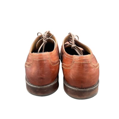 Johnston & Murphy Shoes Mens 12 M Brown Oxford Cap Toe Sheep  display picture 1