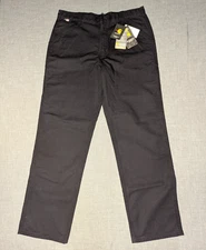 Carhartt FR Jeans Mens 36x34 Black  Duck Canvas Work 100791 001 Mexico Made NWT