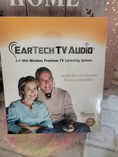Eartech Tv Audio Digital Rf Tv Listening System W/ Headset 2.4 Ghz Wireless
